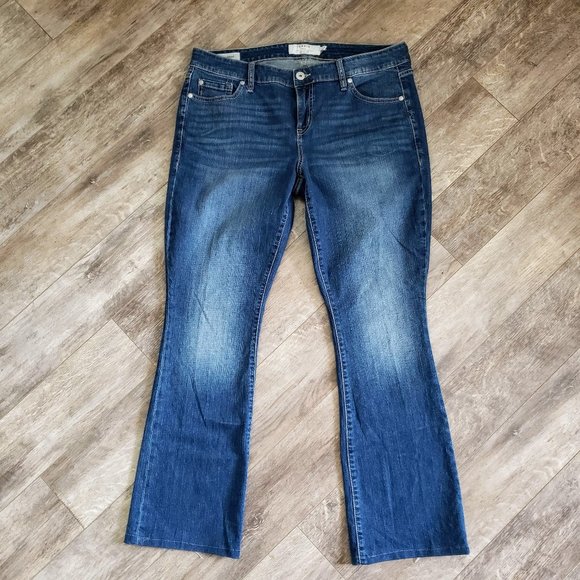 Torrid Slim Boot Faded Front Jeans 14T